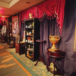 the entrance to the show
