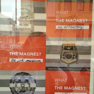 What is "The Magnes?" promotional material.