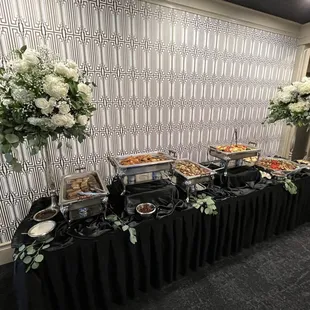 Ask us about our in-house chef and our catering options!