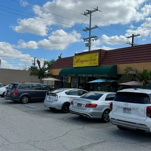 sushi and sashimi, outside