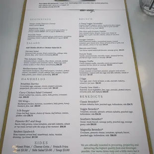 Menu as of 04/26/24.