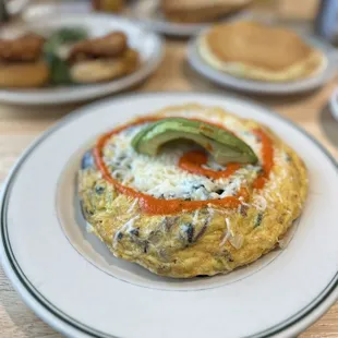 Joe 's Eggs with avocado