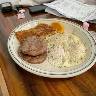 For big appetites this is just what they need!  The Magnolia Breakfast