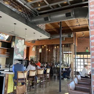 Bar and main tasting area