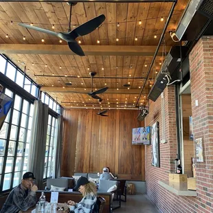 Open tasting area... when the weather is warmer