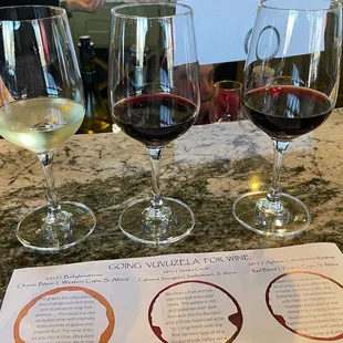 Another flight well sure... the best way to travel the world via wine!