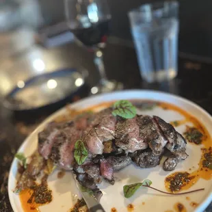 steak, food