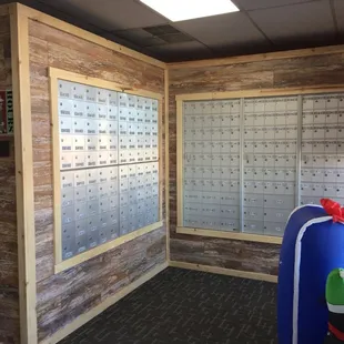 Over 300 individual and small businesses customers supported with mailbox rentals.