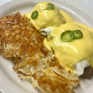 The Chorizo Benedict special.