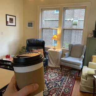 Seating and kids play area