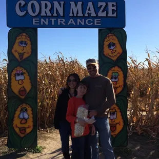 Entrance to the maze