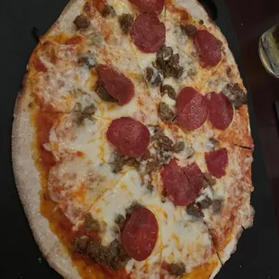 Pepperoni &amp; Sausage Flatbread