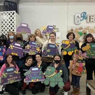 Mardi Gras decorations