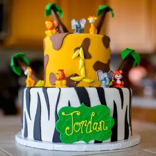 Safari cake