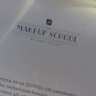 Filling out my form in my car.