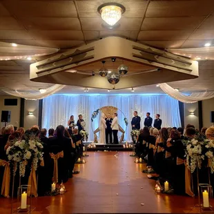 Ceremony in the Burgundy Room