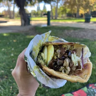 Sabich Wrap