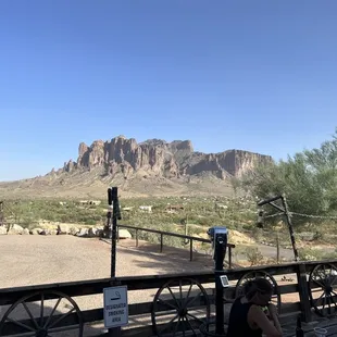 a view of the mountains