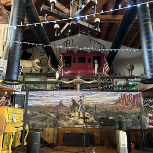 Mammoth Saloon stage
