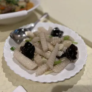 Wood Ear Mushrooms with Japanese Mountain Yam