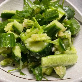 Cucumber with Minced Garlic