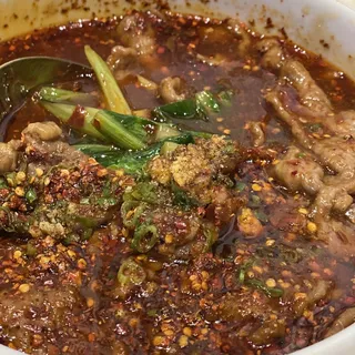Boiled Beef in Sichuan Style