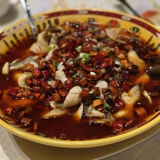 Boiled Fish in Sichuan Style