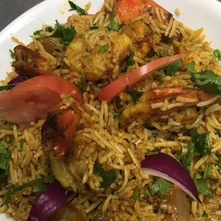 Shrimp Biryani