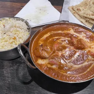 BUTTER CHICKEN CURRY