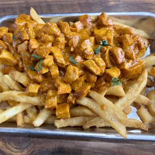 Butter Chicken Poutine