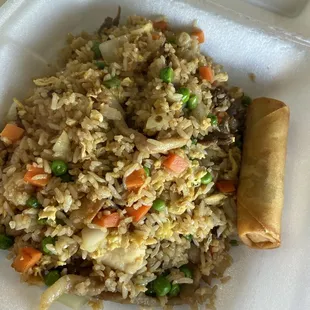 Combination fried rice