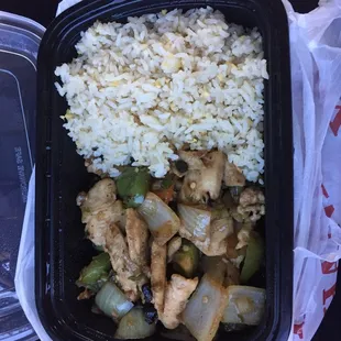Special: $5.27 jalapeño chicken (WHERE IS THE FOOD?)
