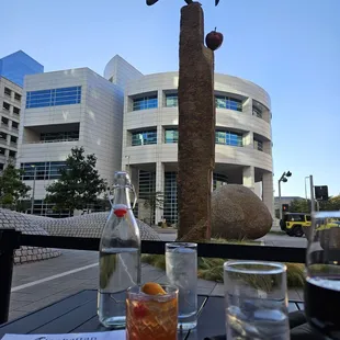 The Crow and Apple sculpture.   My favorite downtown art piece.