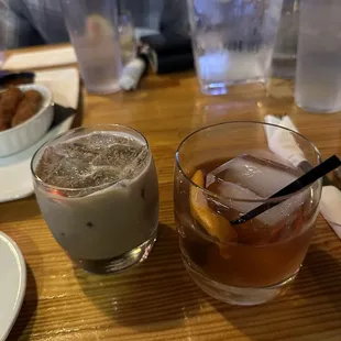 Peppermint mocha and old Smokey