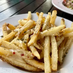Parmesan truffle fries