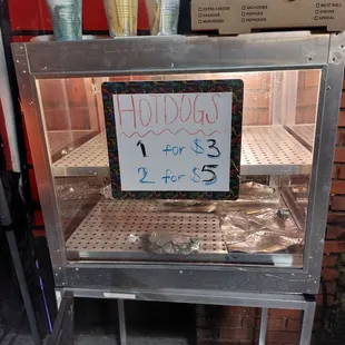 Some food available now