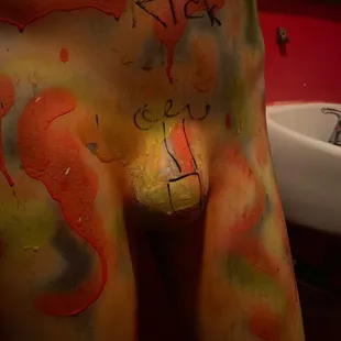 Mannequin in the ladies room