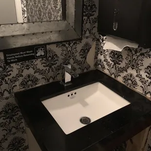 Wash hands with what? Ew, no soap.