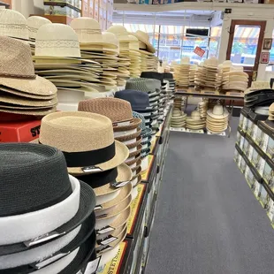 Man's Hat Shop - interior