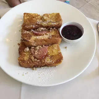 Hazelnut Brioche French Toast