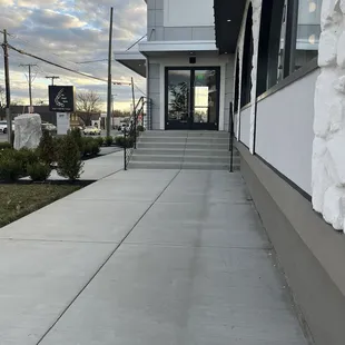 Pretty new entrance