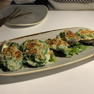 Oysters Rockefeller