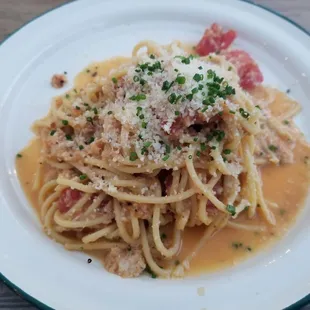 Crab Spaghetti