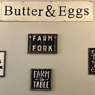 This is a great wall Decoration on the wall behind the cash register in the main Dining Room!