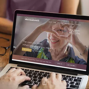 Responsive Website Design and Development - Around the Clock Care