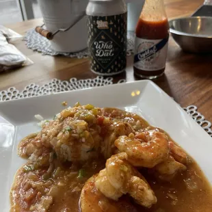 Shrimp Creole that we prepared in the Creole Class.