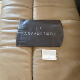 Prada Marfa sticker, shopping bag