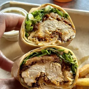 Hot Chicken Wrap