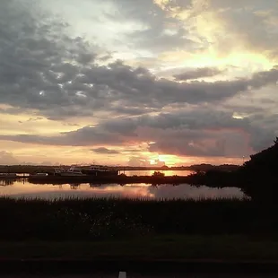 Sunrise at The Marina Cantina