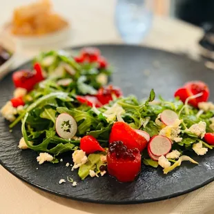 Compressed Watermelon Salad